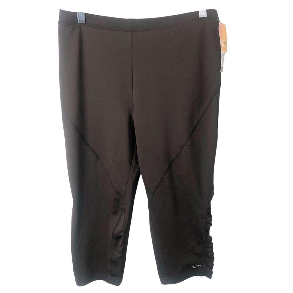 C9 By Champion NWT Women's Duo Dry Antimicrobial Brown Cropped Leggings Medium